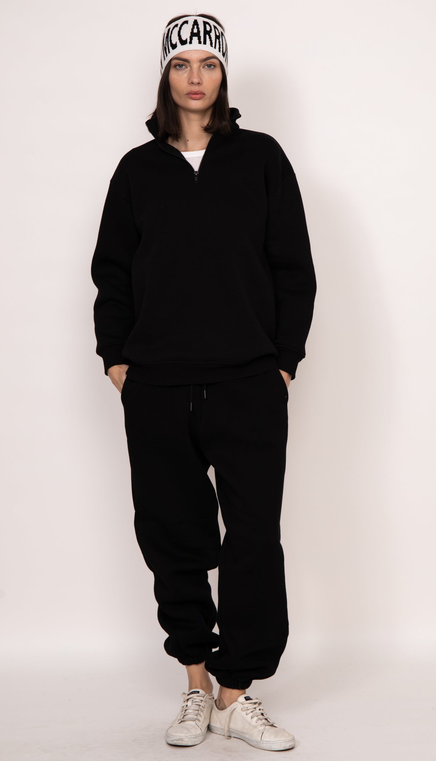 Ebba Boyfriend Joggers | Black