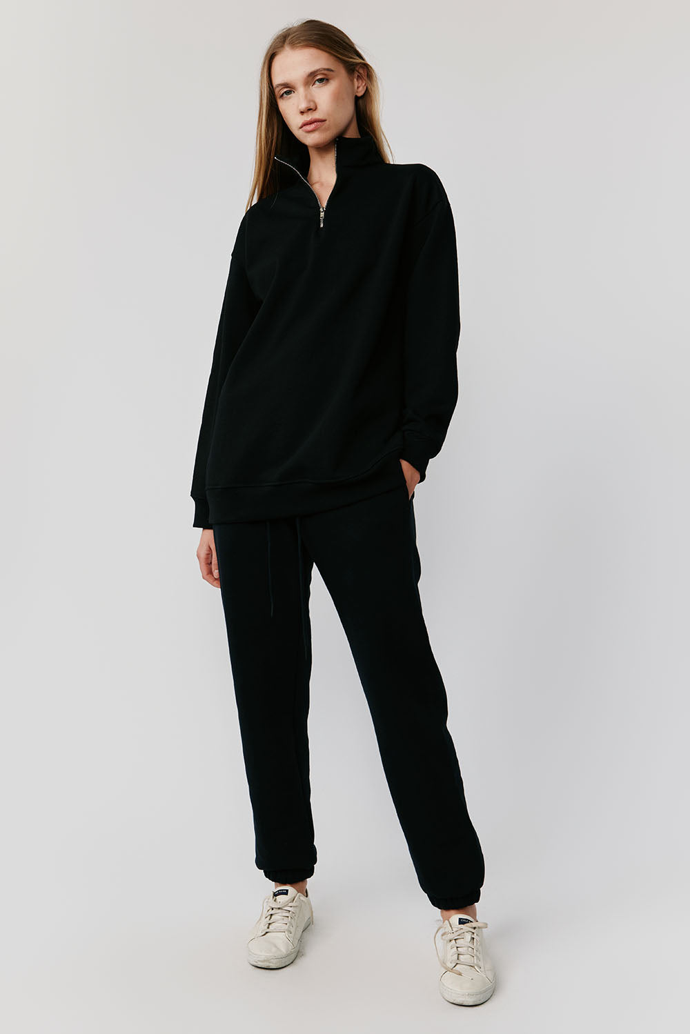 Ebba Boyfriend Joggers | Black