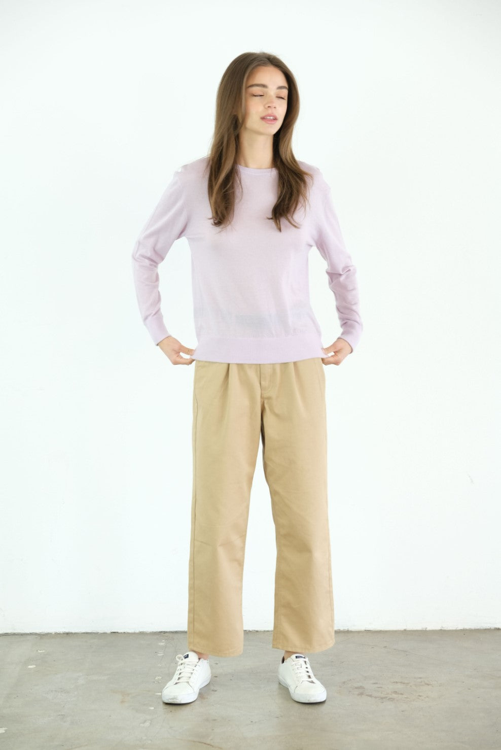 Marguerite Paper Thin Cashmere Sweater | Fleur