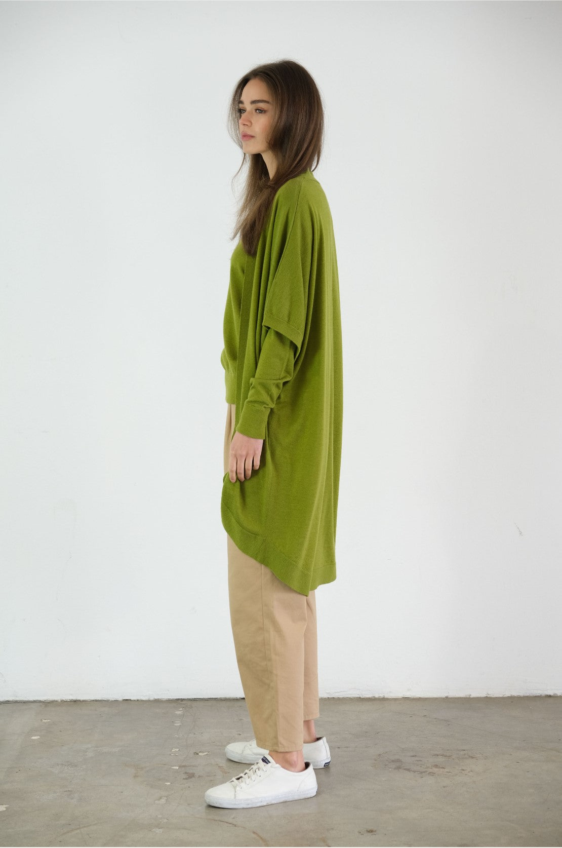 Riviera Paper Thin 100% Cashmere Wrap | Sage