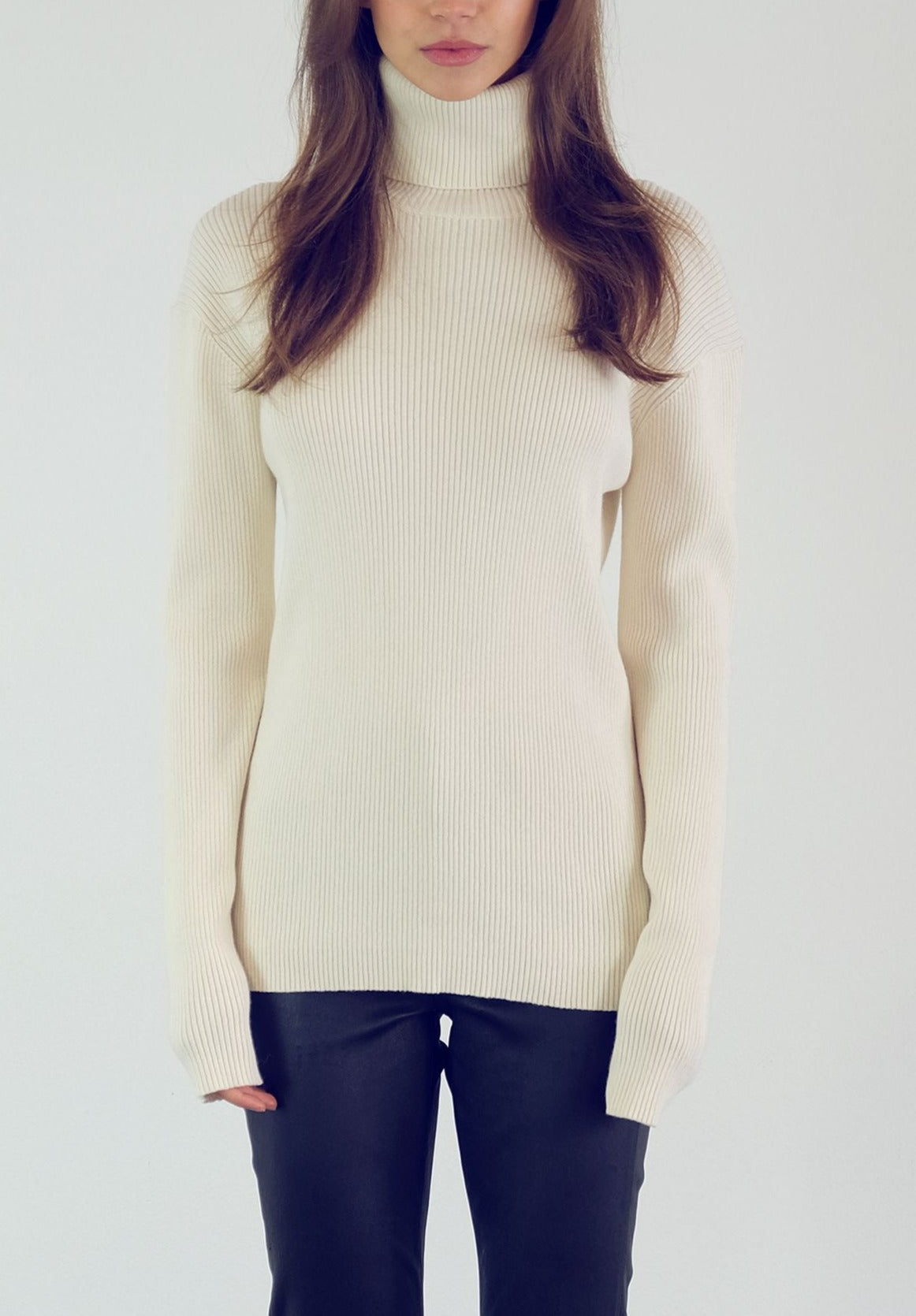Josephine Turtleneck | Cream