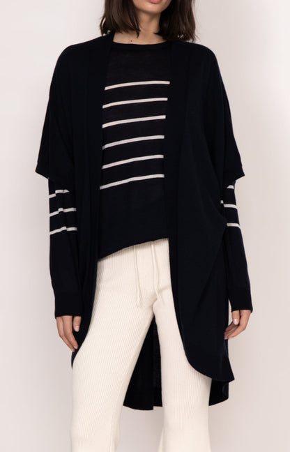 Riviera Cashmere Paper Thin Wrap | Black