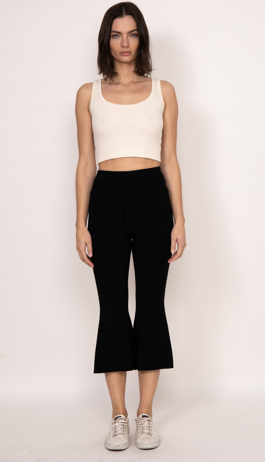 Bardot Perfect Fit Crop Top | Ivory