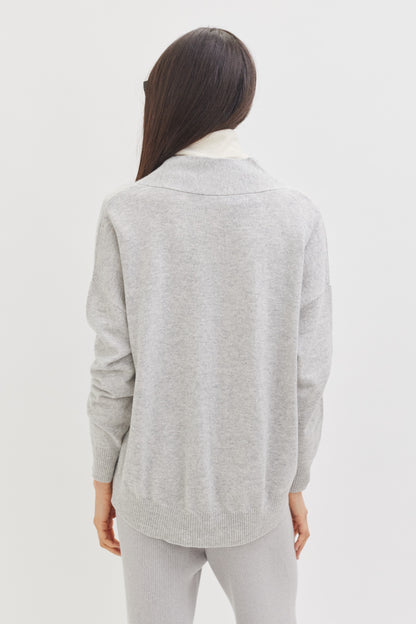 Anders Favorite Cashmere Cardigan | Grey