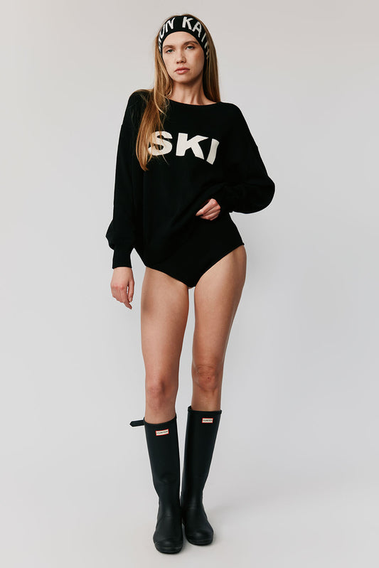 Freya Ski Sweater | Black