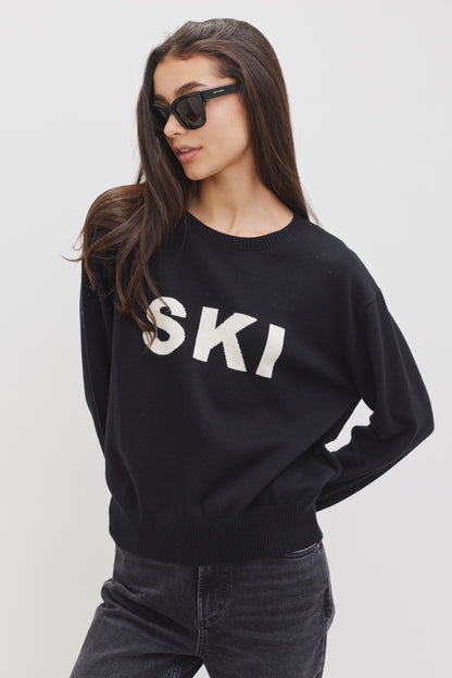 Freya Ski Sweater | Black