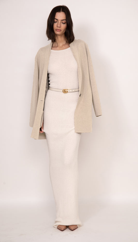 Helena Oversized Power Blazer | Champagne