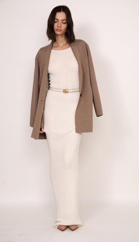 Helena Oversized Power Blazer | Mocha