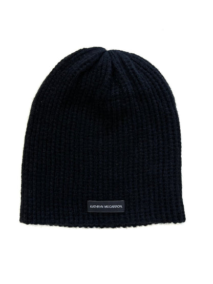 Tahoe ribbed beanie | Black