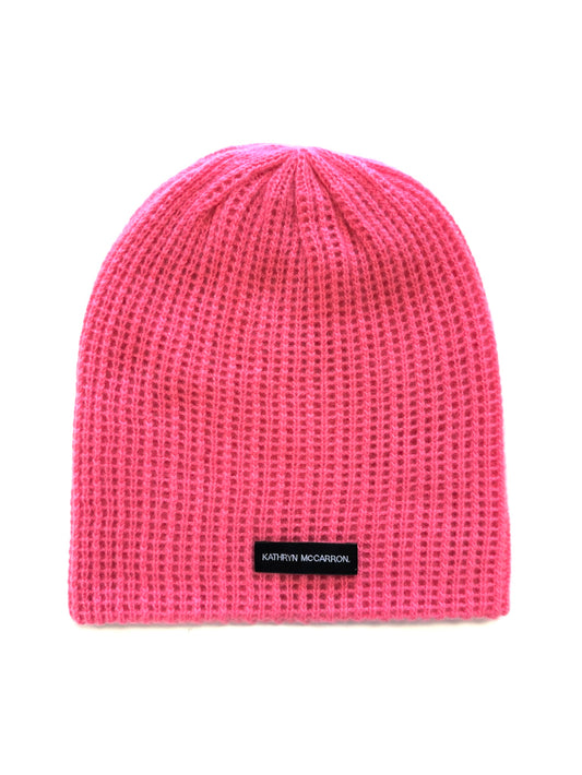 Tahoe ribbed beanie | Flamingo