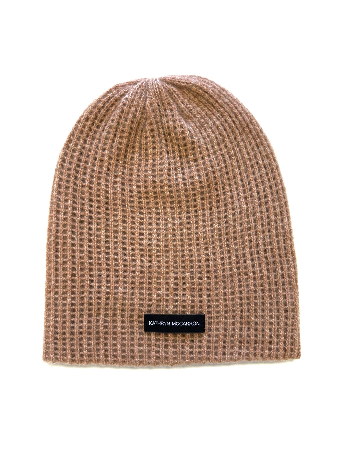 Tahoe ribbed beanie | Almond