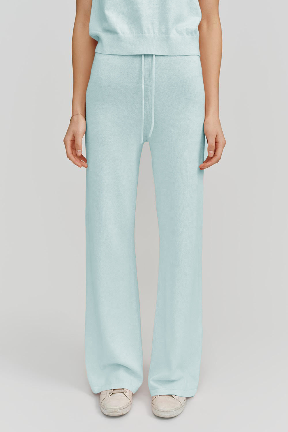 Alex Wide Leg Pant | Glacier Blue