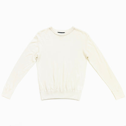 Marguerite Paper Thin Cashmere Sweater | Ivory