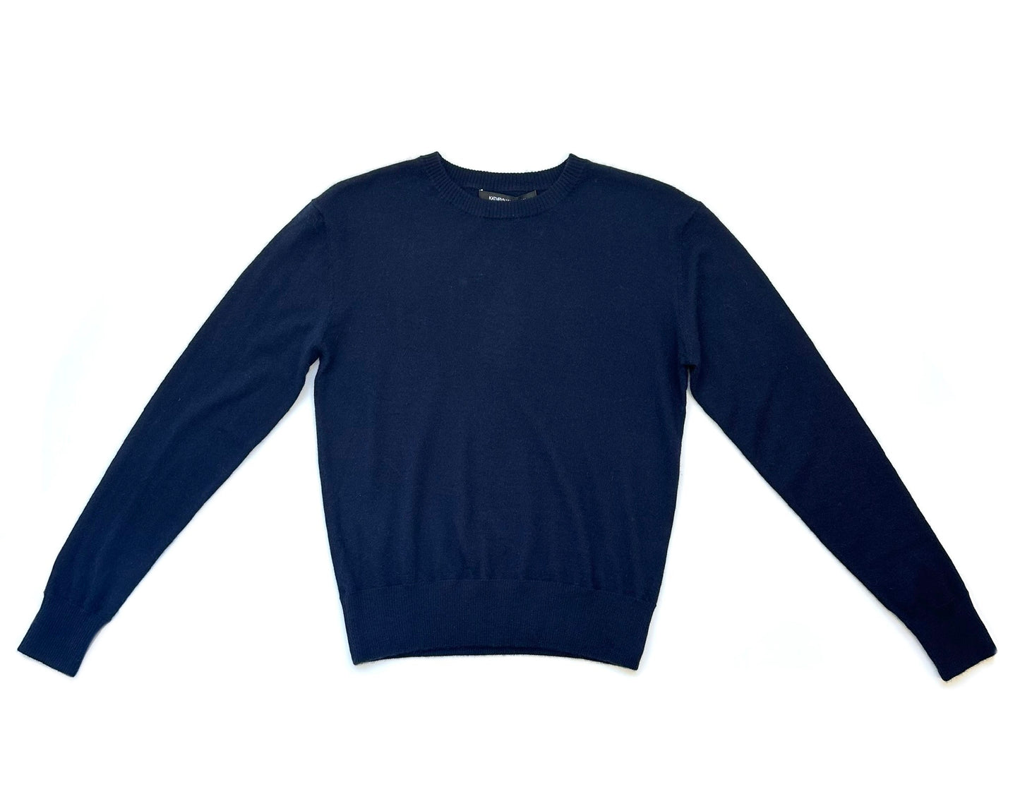 Marguerite Paper Thin Cashmere Sweater | Navy