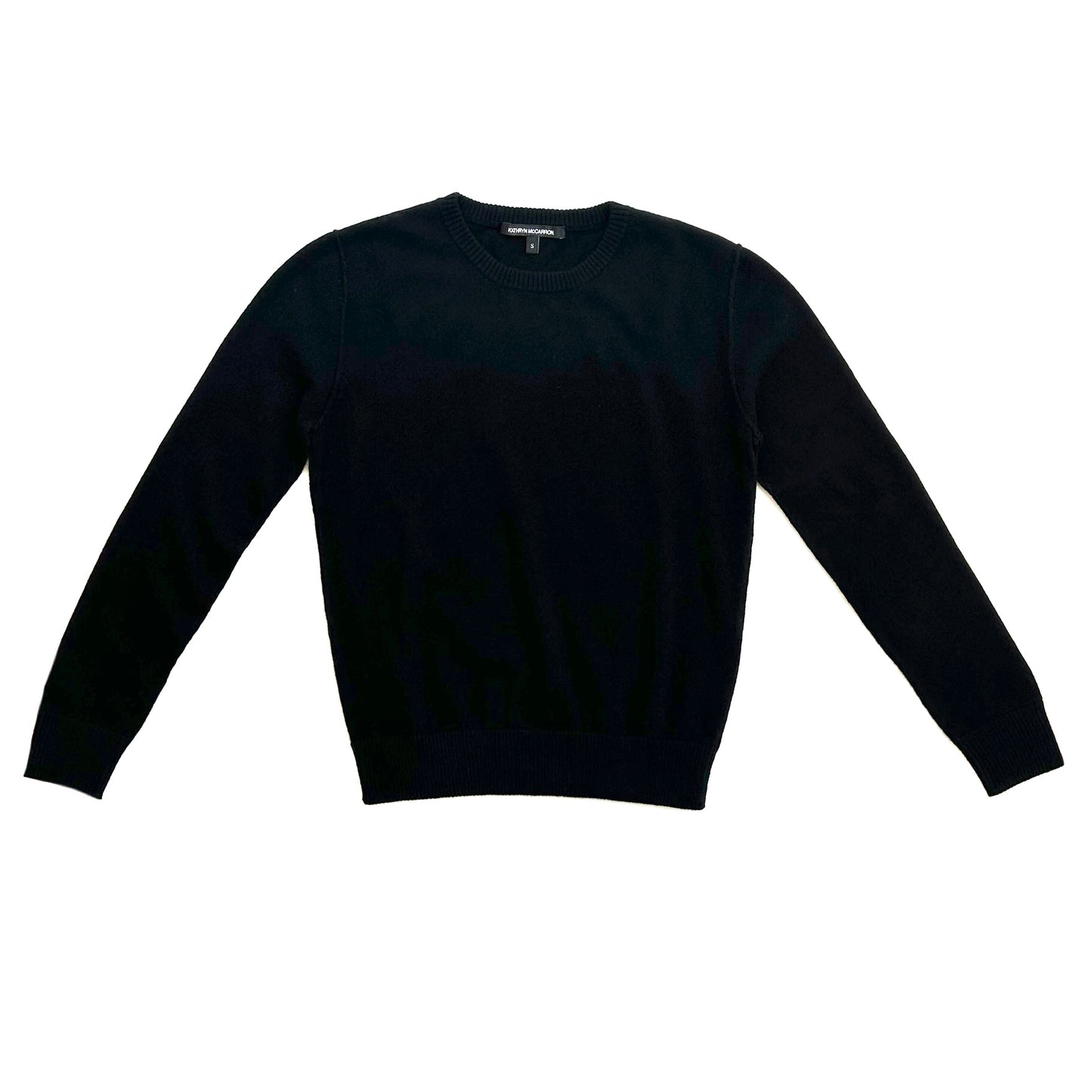 Benny medium-weight cashmere sweater | Black