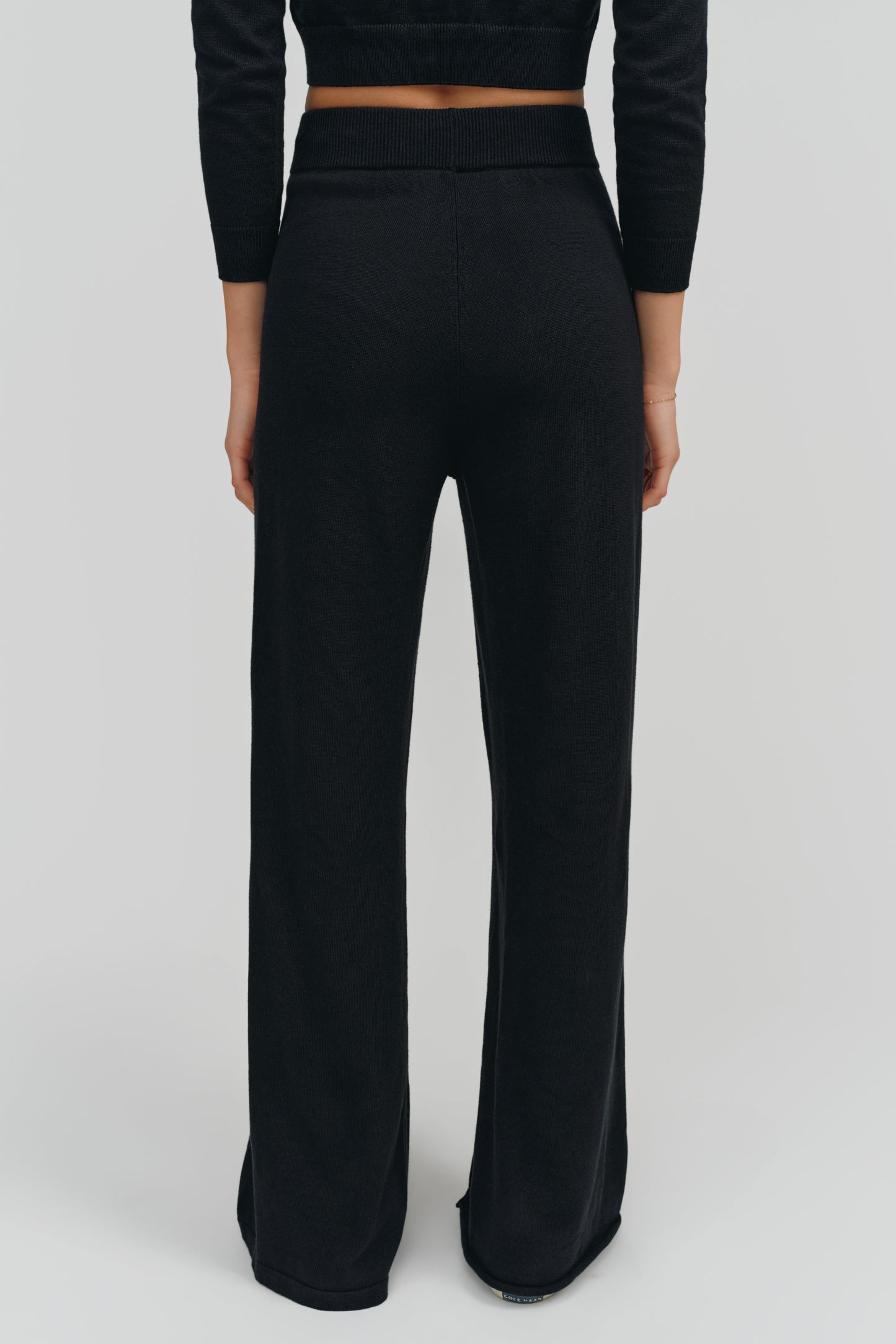 Alex Wide Leg Pant | Black