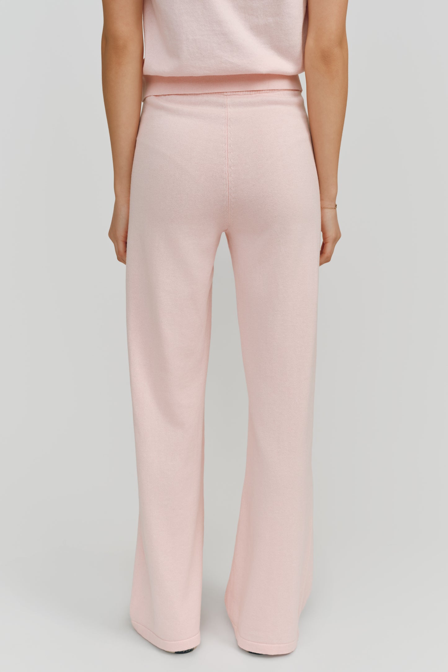Alex Wide Leg Pant | Blush