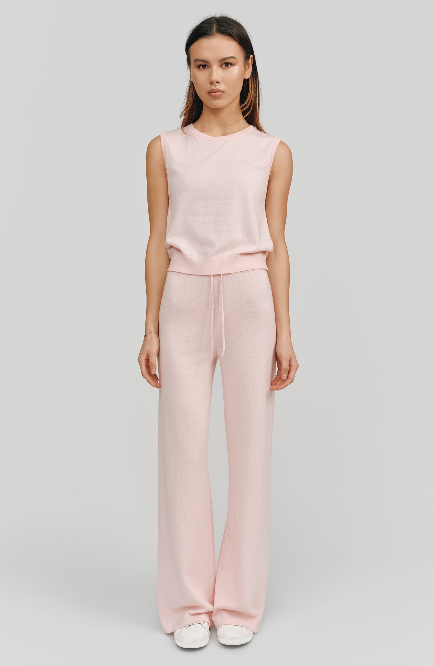 Alex Wide Leg Pant | Blush
