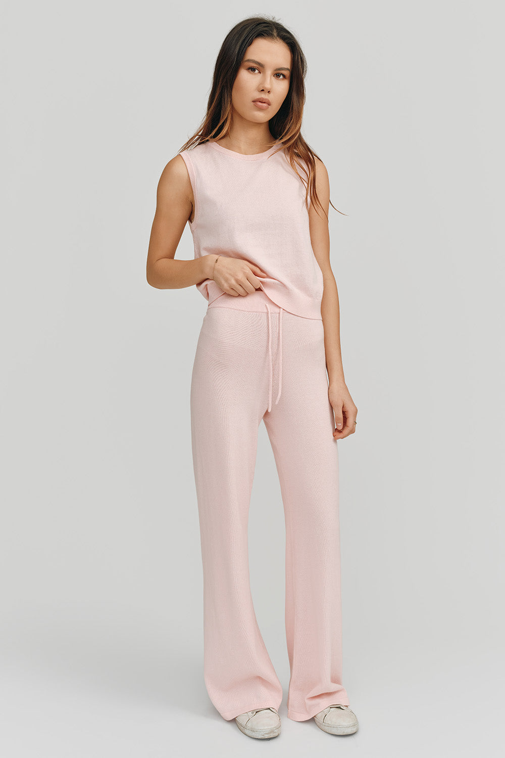 Alex Wide Leg Pant | Blush – Kathryn McCarron