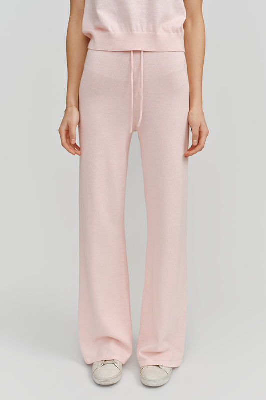 Alex Wide Leg Pant | Blush