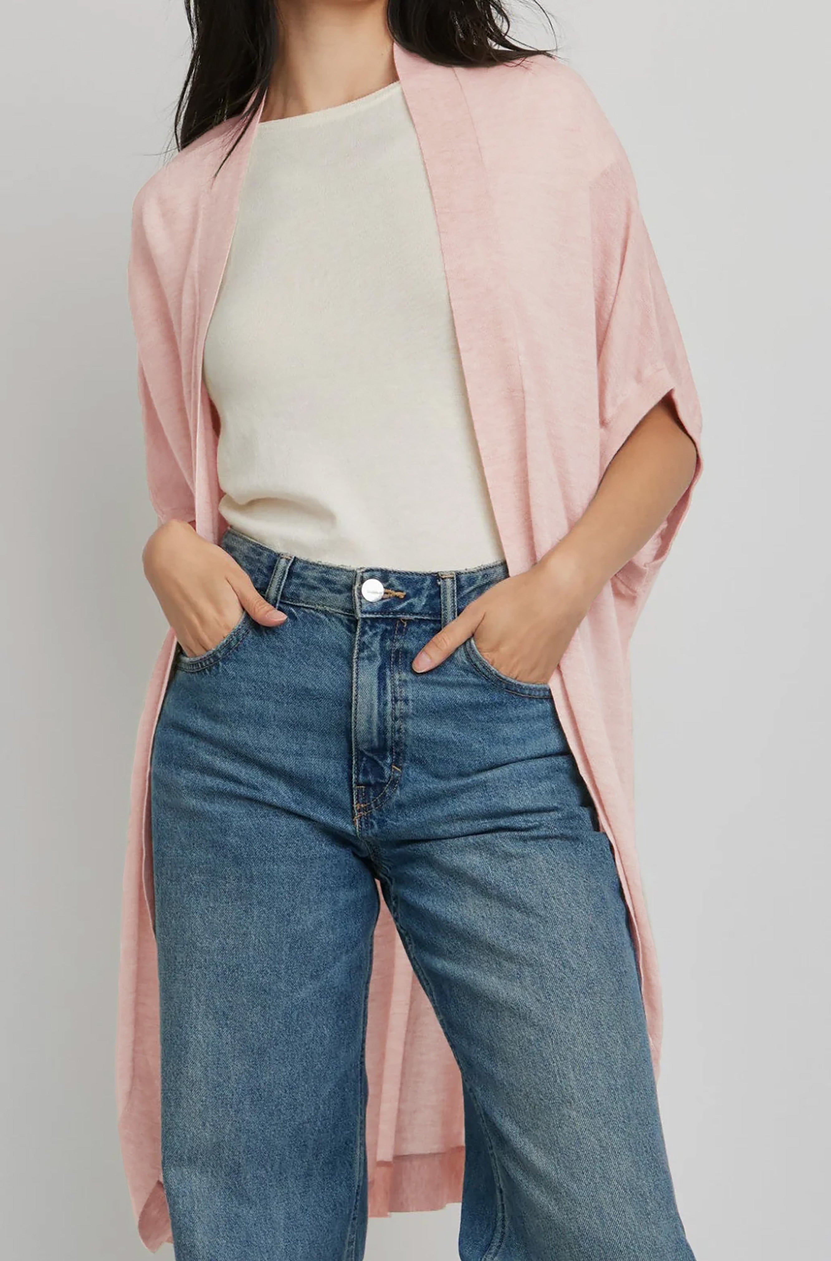 Riviera Cashmere Paper Thin Wrap | Blush – Kathryn McCarron