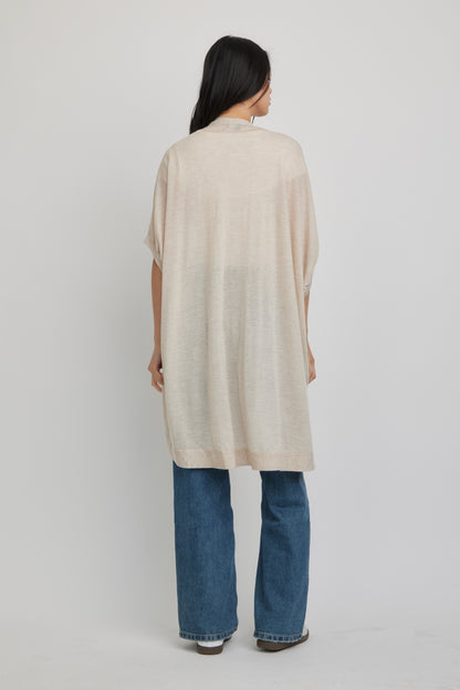Riviera Paper Thin Cashmere Wrap | Oatmeal