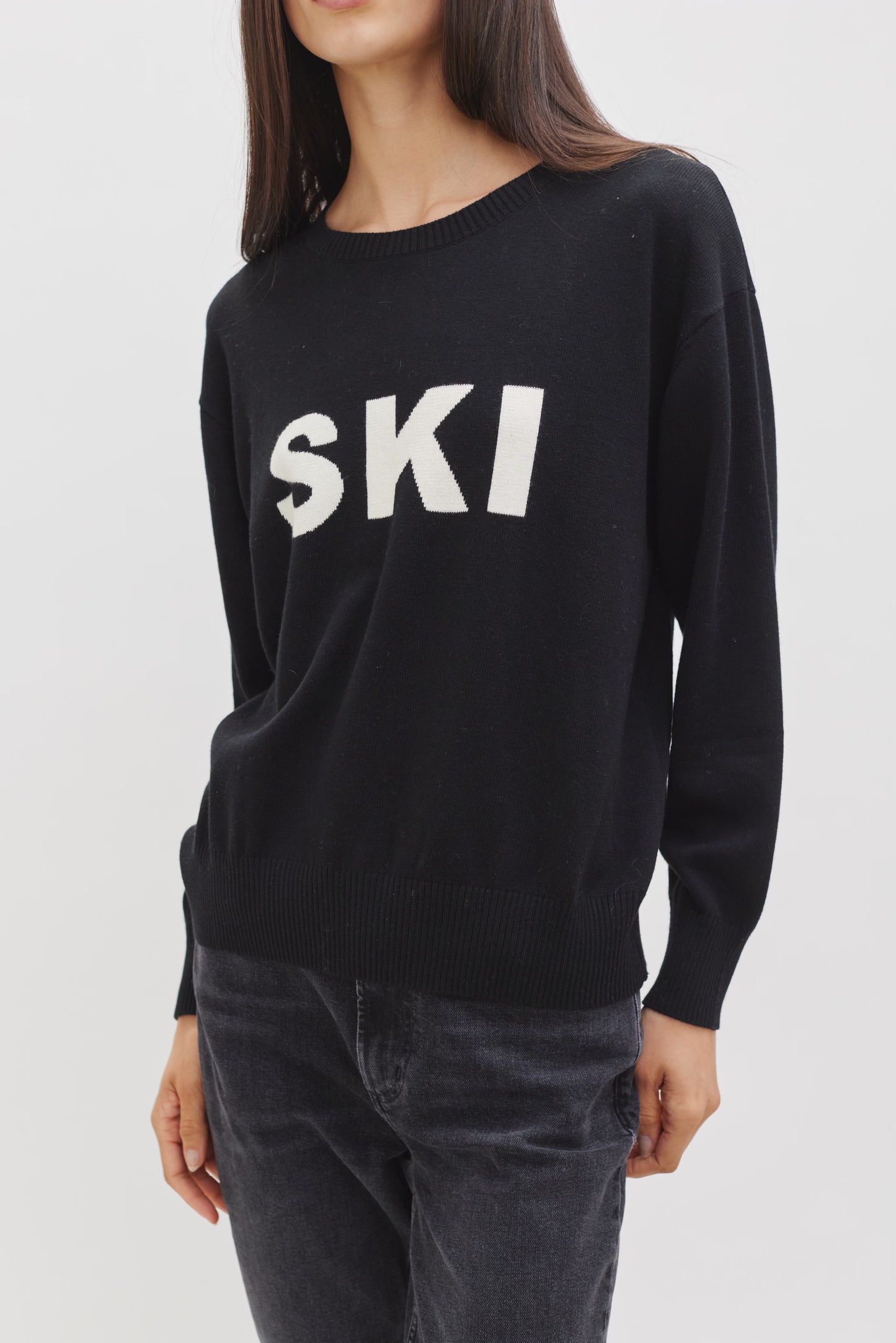 Freya Ski Sweater | Black