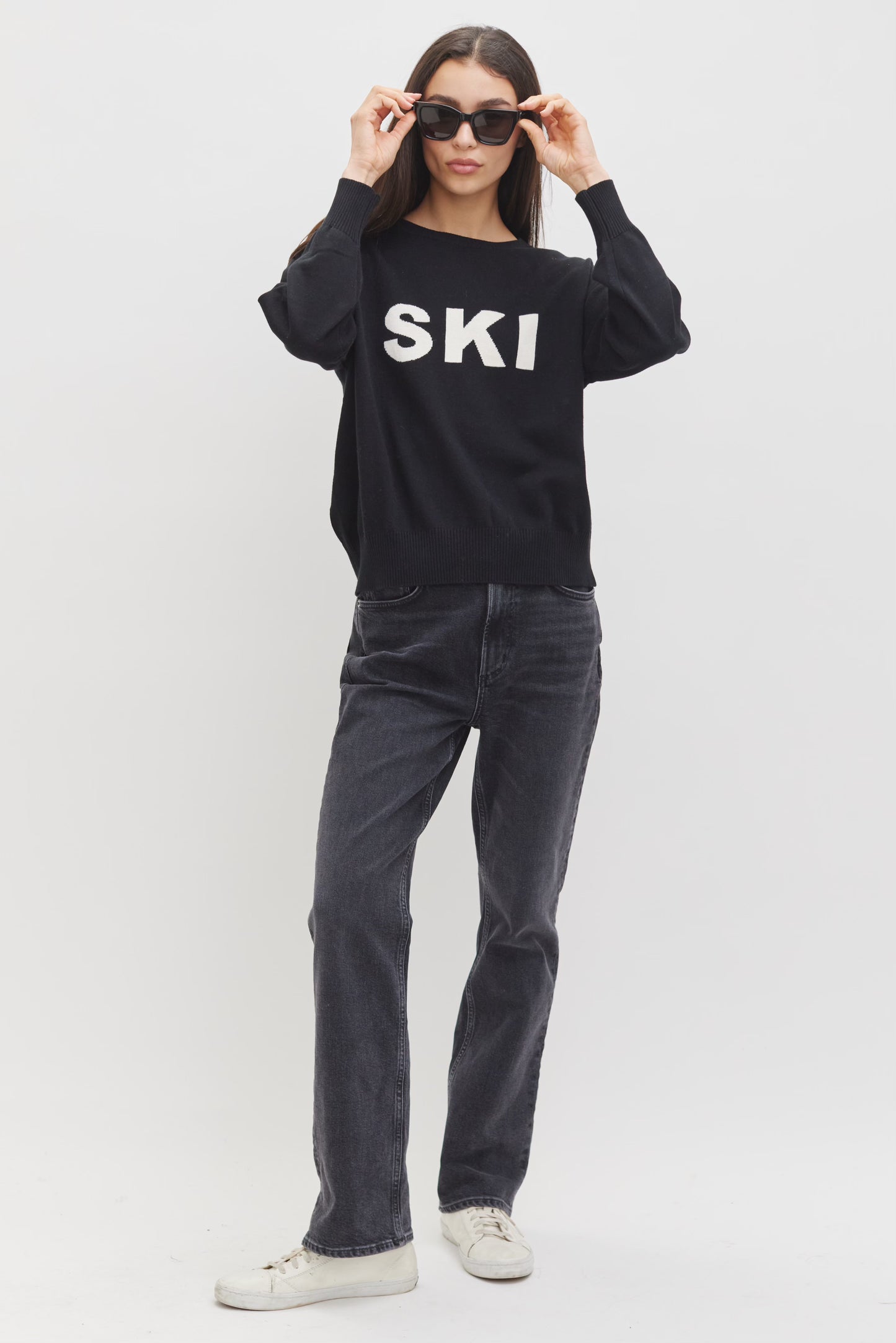 Freya Ski Sweater | Black