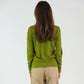Marguerite Paper Thin Cashmere Sweater | Sage