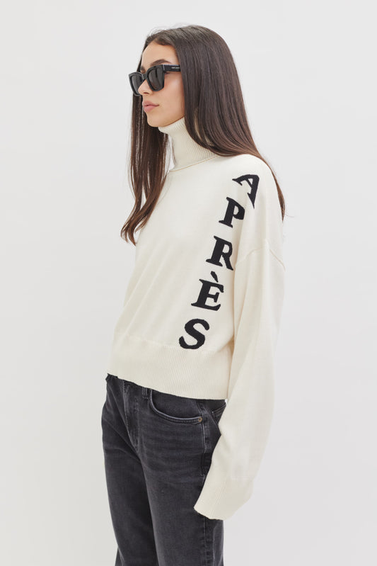 Vivi Apres Ski Turtleneck | Ivory