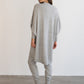 isabel medium weight cashmere wrap grey